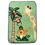 NoJo Jungle Babies Luxury Plush Throw Blanket