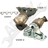 1996-2000 Honda Civic 1.6L Exhaust Manifold Catalytic Converter (1-Piece Design) by APDTY