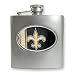 New Orleans Saints Stainless Steel Hip Flask
