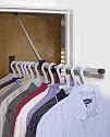 Over the Door Instant Clothes Rack. Organize and Maximize Space. Instant Hanging Space in Any Room