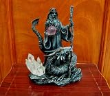 Wizard and the Dragon Statue Figurine -- 11