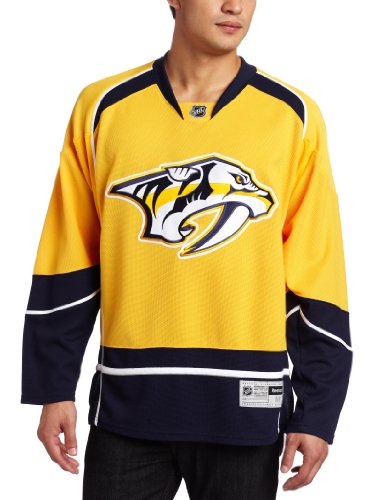 NHL Men's Nashville Predators Reebok Edge Premier Team Jersey - 7185A5Pchpjnpr (Red, Medium)