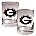 Georgia Bulldogs NCAA 2pc Rocks Glass Set by Great American Products