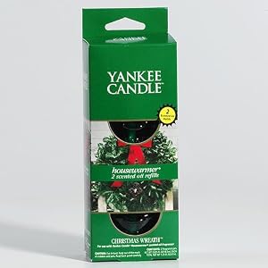 Christmas Wreath Electric Home Fragrance Unit Refills by Yankee Candle by Yankee Candle