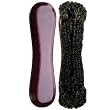 Standard 10-1/2 Horsehair Pool Table Brush, Mahogany