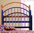 Campton Queen Headboard Only in Green Finish By Fashion Bed Group
