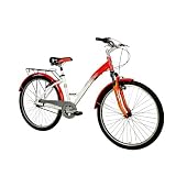 Women's Kettler Ibiza Bicycle - Pearl White/ Tangerine (17')