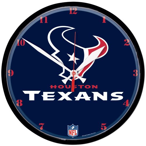 Houston Texans Wall Clock