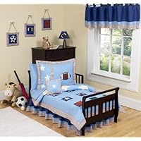 JoJo Designs 5-Piece Toddler Bedding Set - Playball Sports