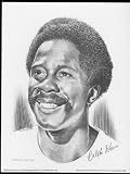 1974 Ralph Garr Atlanta Braves Lithograph