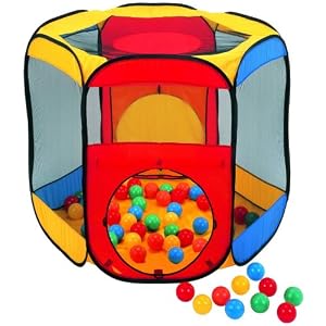 Most Popular Play Tent: Premium JUMBO Size Six Sided Hexagon