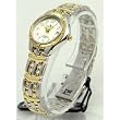 CROTON Women's Two Tone Watch with Easy to Read White Dial. Model: C1282030TTWA.