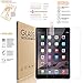 KIQ Tempered Glass Screen Protector for Apple iPad Mini 4, 0.30mm Smooth Edge Case-Friendly 9H Hardness Anti-Scratch Self-Adhere Easy-to-Install Includes Cleaner