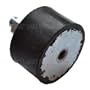 Rubber Mount Male/Female 50x30mm M10 Thread