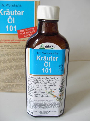 Huile Krauter ol 101 huiles essentielles