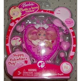 Barbie Peek-a-boo Petites Sweetheart Squad Valentine Cupid #96