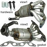 2001-2005 Honda Civic 1.7L Exhaust Manifold & Catalytic Converter Assembly by APDTY