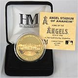 Los Angeles Angels Angel Stadium 24KT Gold Commemorative Coin
