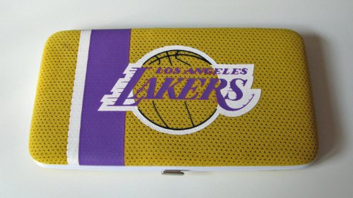 Los Angeles Lakers Basketball Jersey Clutch Shell Wallet