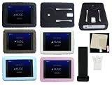 Premium Silicone Skin Case Accessoy KIT for iRiver Lplayer 4GB 8GB Video MP3 Player (iRiver Lplayer MP3 NOT included)