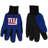 McArthur Sports New York Giants Sports Utility Glove- 2 Pairs One Size Fits Most