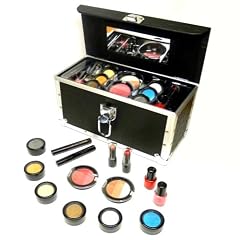 Edle Kosmetik Make-up SCHMINKKOFFER Schminke-SET 15 teilig (b1291)