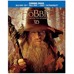 The Hobbit: An Unexpected Journey (Blu-ray 3D/Blu-ray/DVD + UltraViolet Digital Copy Combo Pack)