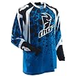 Thor MX Phase Vented Amazon Men's MotoX Motorcycle Jersey - Blue