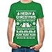 TeeStars - Meowy Christmas Ugly Sweater - Cute Xmas Party T-Shirt