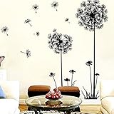 Coromose Creative Dandelion Removable Mural PVC Wall Art Decal Sticker