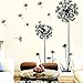 Coromose Creative Dandelion Removable Mural PVC Wall Art Decal Sticker