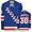 LUNDQVIST #30 New York Rangers RBK Premier NHL Hockey Jersey by Reebok (NHLPA Certified Custom Sewn Authentic Twill)