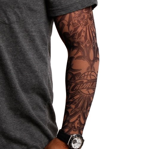NBA Cleveland Cavaliers Dark Undertone Tattoo Sleeve