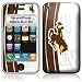 OttoSkins Protective Skin for iPhone (fits 3G and 3Gs) - Wyoming University - Glossy