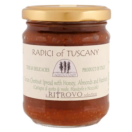 Radici Chestnut Spread with Honey, Almond & Hazelnuts - 8oz. by Radici of Tuscany