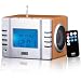 August MB300 - Radiowecker - MP3 Player / Stereoanlage - Uhrenradio - AUX-eingang / Kartenlesser / USB-Ein / 2x3W Lautsprecher / Eingebauter aufladbarer Batterie