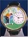 Golf Male Gold Watch