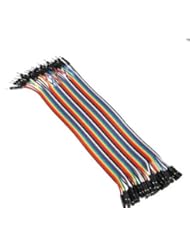 30cm 40pcs Male-Female Dupont Breadboard Jumper Cable Wire Line Arduino 2.54mm