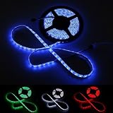 RGB 5M Waterproof Epoxy 5050 300 SMD LED Strip Light