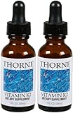 Thorne Research - Vitamin K2 Liquid - 1 Fl. Oz. (30 mL) - 2 Pack