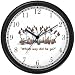   - Birman Kittens - Cat Cartoon or Comic - JP Animal Wall Clock by WatchBuddy Timepieces (Black Frame)
