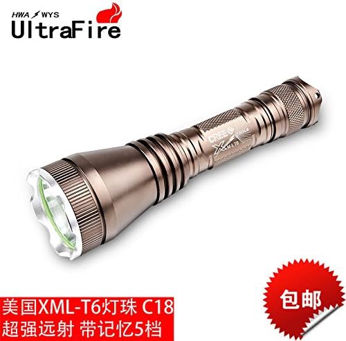 Of genuine hard oxygen X6 Flashlight XML-T6 LED 18650 outdoor long-range rechargeable waterproof 1000 lumens
