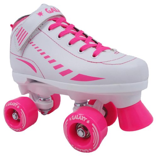 Epic Galaxy Pink Kids Beginner Quad Indoor/Outdoor Roller Skates