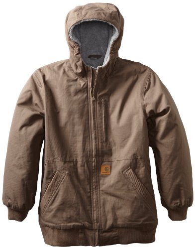 Low Price ! for Carhartt Boys 8-20 Blue Ridge Jacket, Shale Brown, Medium-10/12
