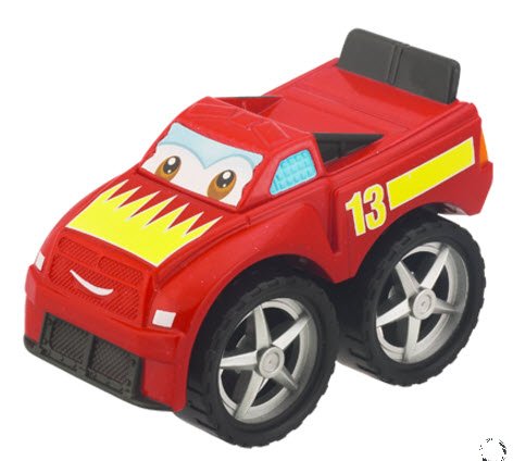Tonka CHUCK & Friends Twist Trax Diecast BLURR [Red Sport Truck]