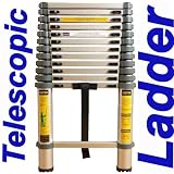 125 Feet 38m Telescopic Ladder Aluminium 38 M Safety Closing Feature Light Weight