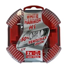 Hammer WH H1 Autolampenbox H1 white Hammer Duo Box 55W - P 14,5s