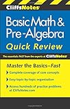 Basic math & pre-algebra quick review