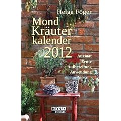 Mond Kr�uterkalender 2012: Taschenkalender
