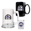Colorado Rockies 15oz Tankard, 15oz Ceramic Mug & 2oz Shot Glass Set - Primary Logo MLB Baseball
